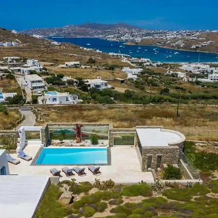 Stunning With Pool In Mykonos וילה אורנוס