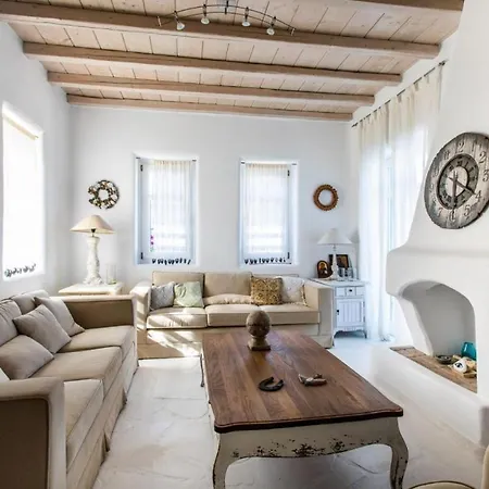 Stunning With Pool In Mykonos וילה אורנוס